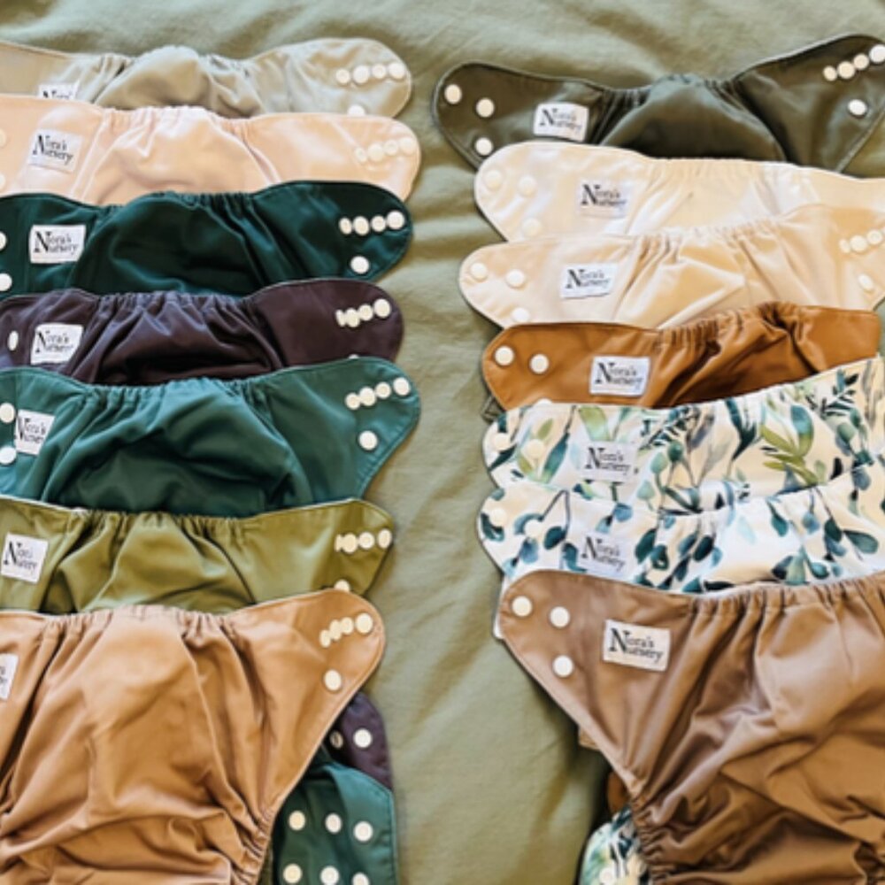 Nora's Nursery Cloth Diapers - 14 Pack